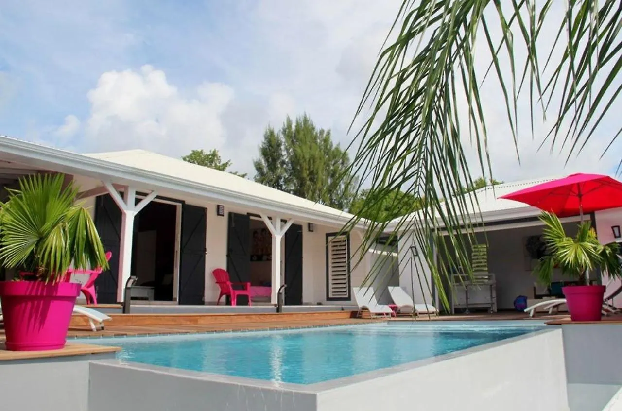 Villa Tropicale Avec Piscine A Saint Francois
