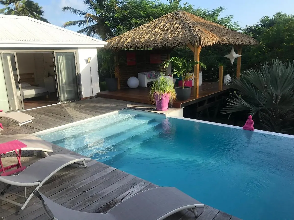 Villa Tropicale Avec Piscine A Saint Francois